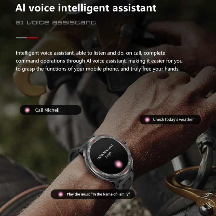 QS90 1.39 inch BT5.0 Smart Sport Watch, Support Bluetooth Call / Sleep / Blood Oxygen / Temperature / Heart Rate / Blood Pressure Health Monitor / Water Reminder(Black) by buy2fix