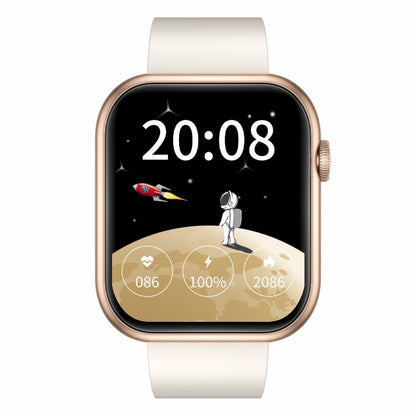 QX7 Pro 2.0 inch BT5.2 Smart Sport Watch, Support Bluetooth Call / Sleep / Blood Sugar / Blood Oxygen / Temperature / Heart Rate / Blood Pressure Health Monitor(Beige) by buy2fix
