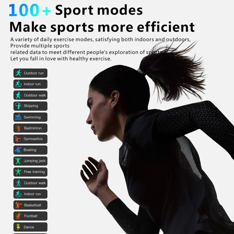 QX7 Pro 2.0 inch BT5.2 Smart Sport Watch, Support Bluetooth Call / Sleep / Blood Sugar / Blood Oxygen / Temperature / Heart Rate / Blood Pressure Health Monitor(Pink) by buy2fix