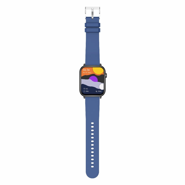 QX9 1.96 inch BT5.2 Smart Sport Watch, Support Bluetooth Call / Sleep / Blood Oxygen / Heart Rate / Blood Pressure Health Monitor(Blue) by buy2fix