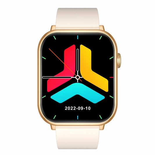 QX9 1.96 inch BT5.2 Smart Sport Watch, Support Bluetooth Call / Sleep / Blood Oxygen / Heart Rate / Blood Pressure Health Monitor(Beige) by buy2fix