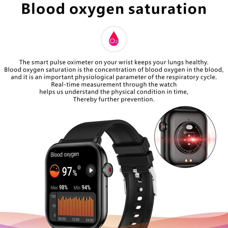 QX9 1.96 inch BT5.2 Smart Sport Watch, Support Bluetooth Call / Sleep / Blood Oxygen / Heart Rate / Blood Pressure Health Monitor(Pink) by buy2fix