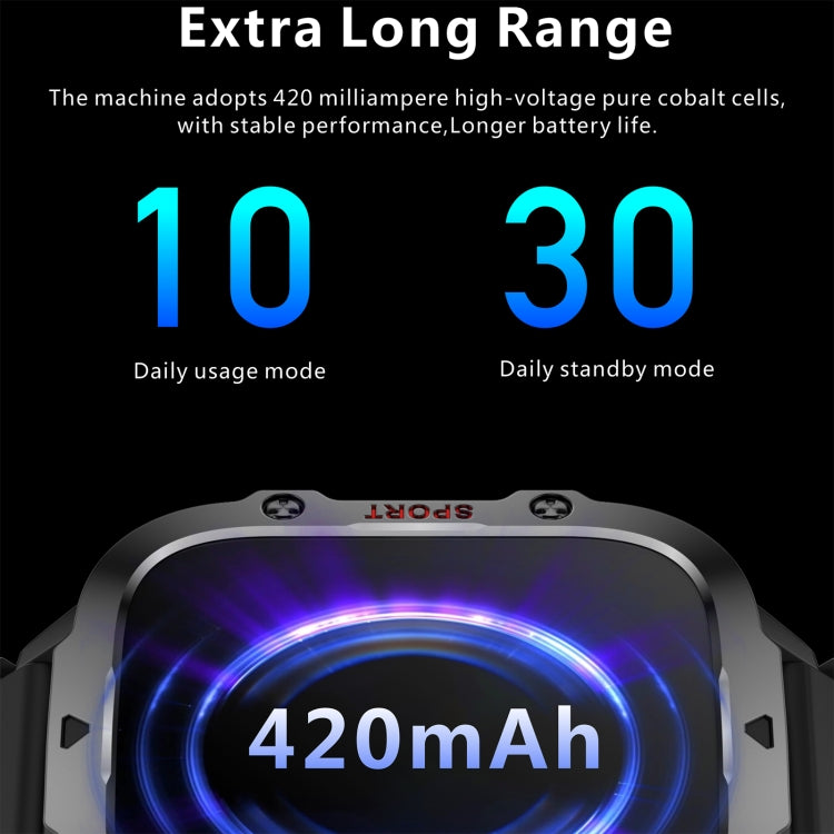 QX11 1.96 inch BT5.2 Smart Sport Watch, Support Bluetooth Call / Sleep / Blood Oxygen / Heart Rate / Blood Pressure Health Monitor(Beige) by buy2fix