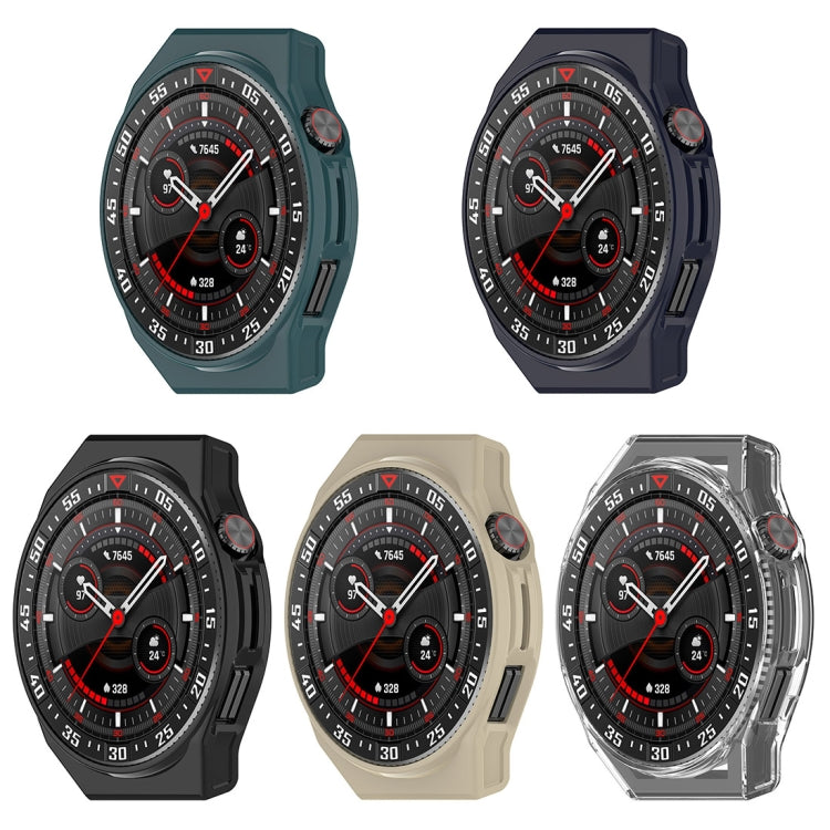 For Huawei Watch GT3 SE Half Coverage Hollowed PC Watch Protective Case(Black) by buy2fix