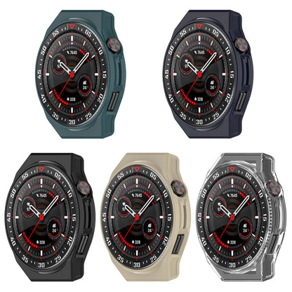 For Huawei Watch GT3 SE Half Coverage Hollowed PC Watch Protective Case(Black) by buy2fix