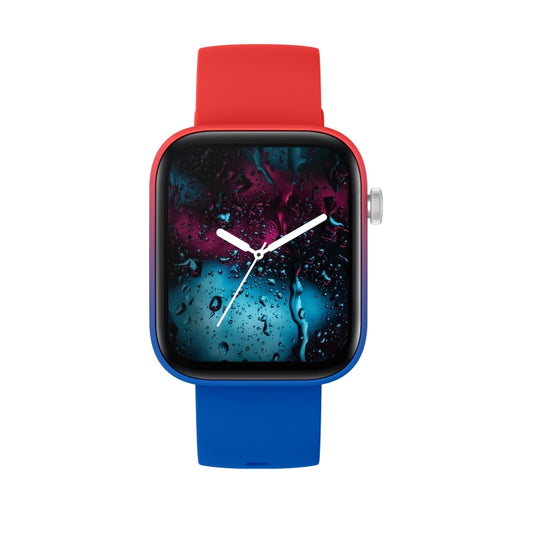 P43 1.8 inch TFT Screen Bluetooth Smart Watch, Support Heart Rate Monitoring & 100+ Sports Modes(Red Blue) by buy2fix