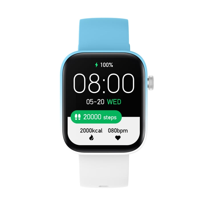 P43 1.8 inch TFT Screen Bluetooth Smart Watch, Support Heart Rate Monitoring & 100+ Sports Modes(Blue) by buy2fix