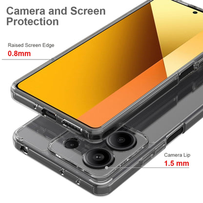 For Xiaomi Redmi Note 13 5G Scratchproof Acrylic TPU Phone Case(Transparent) - Xiaomi Cases by buy2fix | Online Shopping UK | buy2fix
