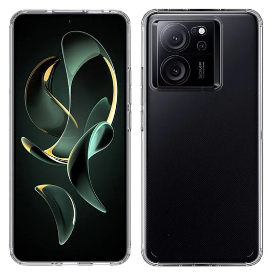 For Xiaomi 13T / 13T Pro / Redmi K60 Ultra Scratchproof Acrylic TPU Phone Case(Transparent) - Xiaomi Cases by buy2fix | Online Shopping UK | buy2fix