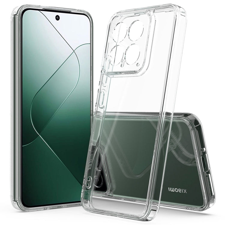 For Xiaomi 14 Scratchproof Acrylic TPU Phone Case(Transparent) - Xiaomi Cases by buy2fix | Online Shopping UK | buy2fix