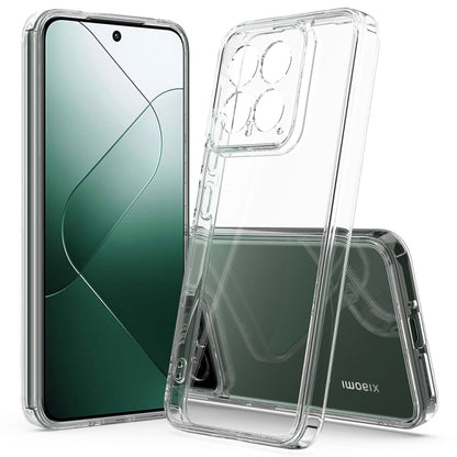 For Xiaomi 14 Scratchproof Acrylic TPU Phone Case(Transparent) - Xiaomi Cases by buy2fix | Online Shopping UK | buy2fix