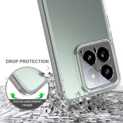 For Xiaomi 14 Scratchproof Acrylic TPU Phone Case(Transparent) - Xiaomi Cases by buy2fix | Online Shopping UK | buy2fix