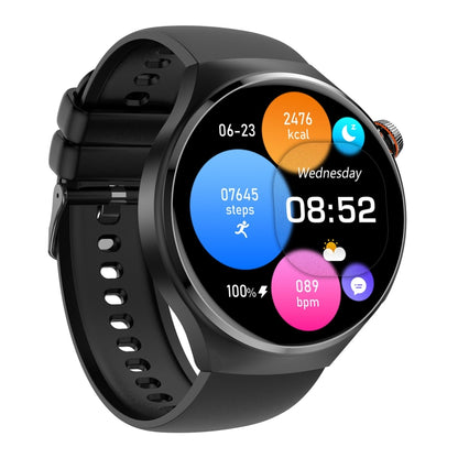 MT26 Smart Watch 1.43 inch AMOLED Bracelet, Support Bluetooth Call / Blood Pressure / Blood Oxygen / Heart Rate(Black) by buy2fix