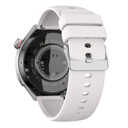 MT26 Smart Watch 1.43 inch AMOLED Bracelet, Support Bluetooth Call / Blood Pressure / Blood Oxygen / Heart Rate(Silver) by buy2fix