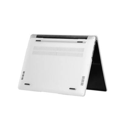For Huawei MateBook D 14 2023 Shockproof Frosted Laptop Protective Case(Transparent) by buy2fix