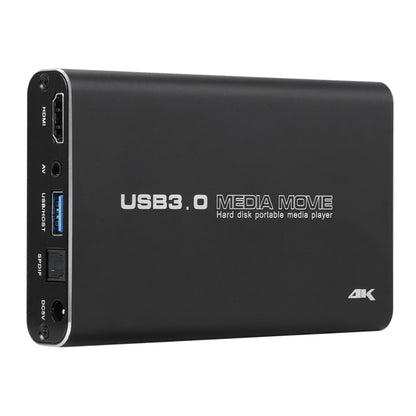 MP2506P 4K 30Hz HD Media Player, Support Auto Loop Play Videos & Photos & Music(EU Plug) by buy2fix