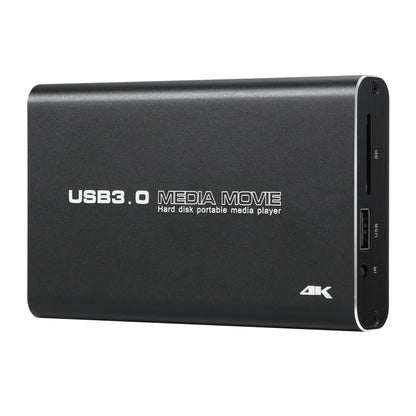 MP2506P 4K 30Hz HD Media Player, Support Auto Loop Play Videos & Photos & Music(UK Plug) by buy2fix