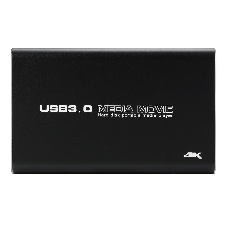 MP2506P 4K 30Hz HD Media Player, Support Auto Loop Play Videos & Photos & Music(UK Plug) by buy2fix