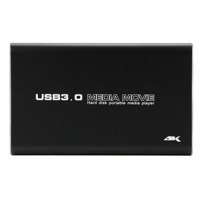 MP2506P 4K 30Hz HD Media Player, Support Auto Loop Play Videos & Photos & Music(EU Plug) by buy2fix