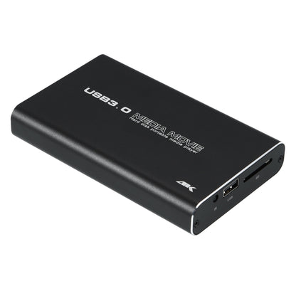 MP2506P 4K 30Hz HD Media Player, Support Auto Loop Play Videos & Photos & Music(UK Plug) by buy2fix