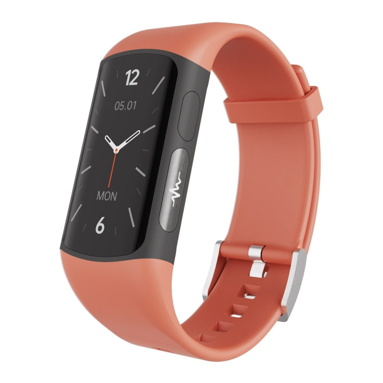 H8 1.47 inch Color Screen Smart Bracelet, Supports Bluetooth Call / Blood Oxygen Monitoring(Orange) by buy2fix