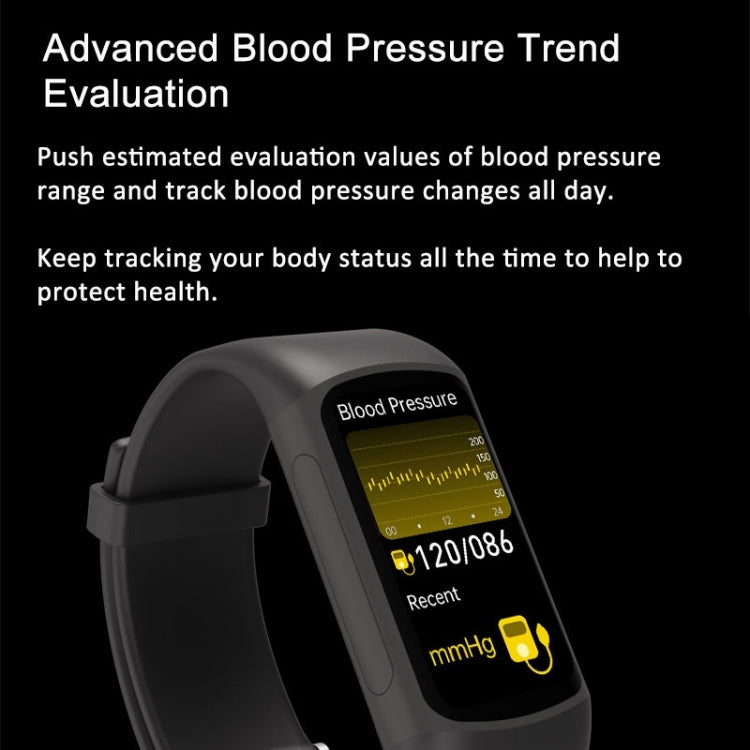 H8 1.47 inch Color Screen Smart Bracelet, Supports Bluetooth Call / Blood Oxygen Monitoring(Orange) by buy2fix