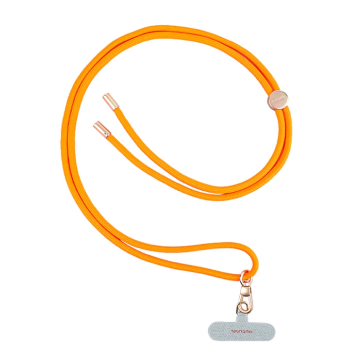 mutural Universal Mobile Phone Solid Color Lanyard(Orange) - Lanyards & Wrist Straps by Mutural | Online Shopping UK | buy2fix