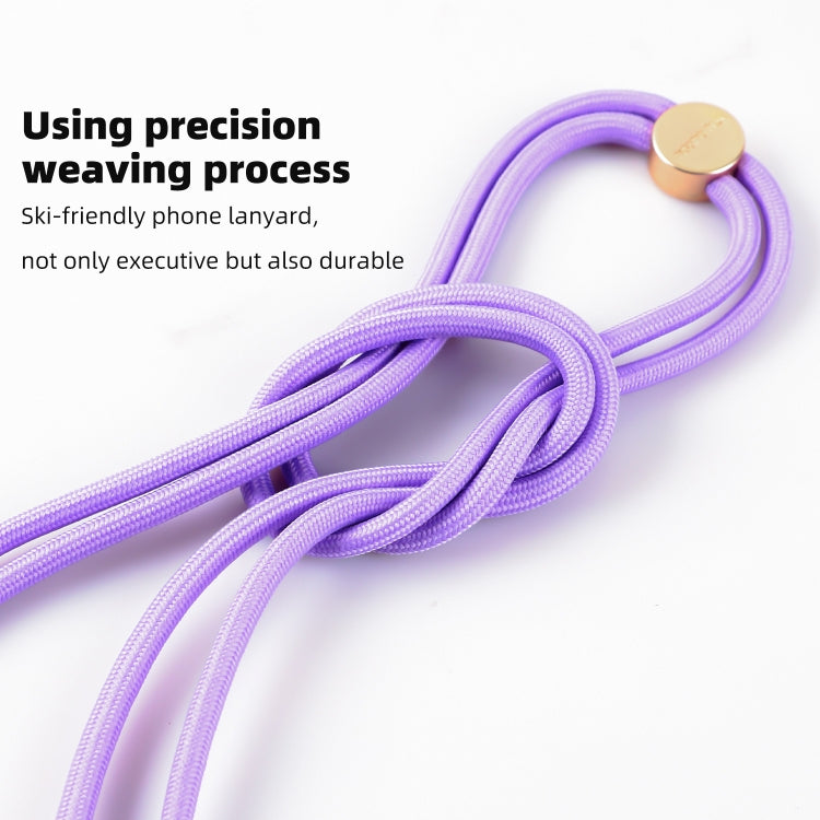 mutural Universal Mobile Phone Solid Color Lanyard(Orange) - Lanyards & Wrist Straps by Mutural | Online Shopping UK | buy2fix