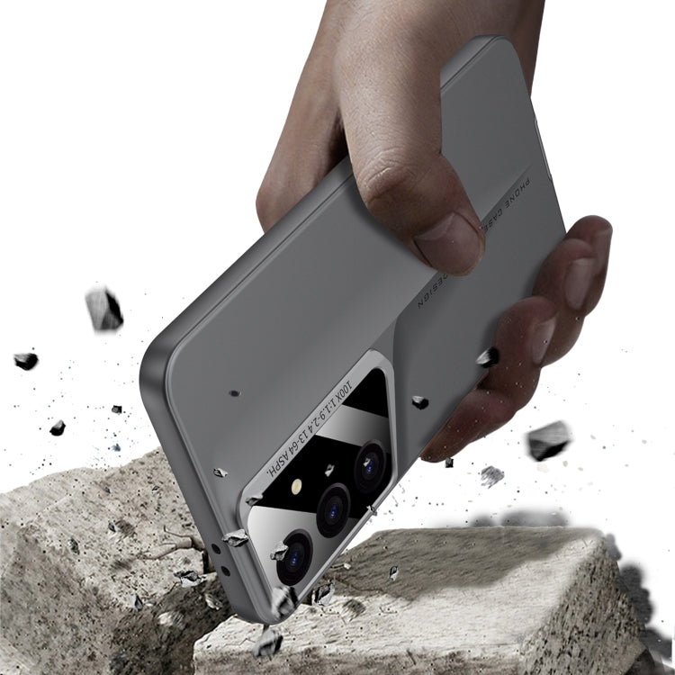 For Samsung Galaxy S25 5G GKK Blade Ultra-thin Full Coverage Phone Case(Grey) - Galaxy S25 5G Cases by GKK | Online Shopping UK | buy2fix