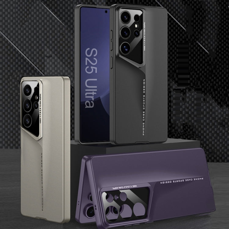 For Samsung Galaxy S25 Ultra 5G GKK Blade Ultra-thin Full Coverage Phone Case(Purple) - Galaxy S25 Ultra 5G Cases by GKK | Online Shopping UK | buy2fix