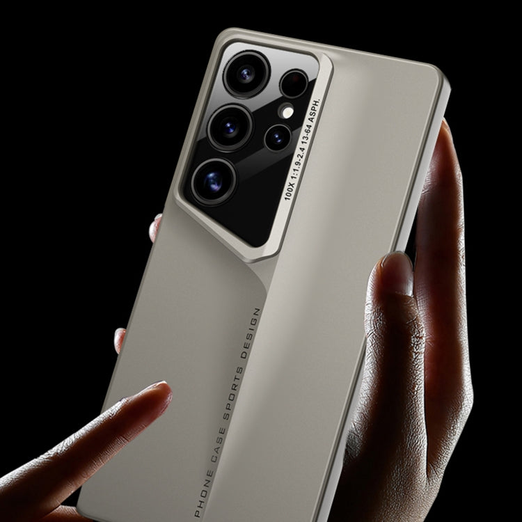 For Samsung Galaxy S25 Ultra 5G GKK Blade Ultra-thin Full Coverage Phone Case(Gold) - Galaxy S25 Ultra 5G Cases by GKK | Online Shopping UK | buy2fix