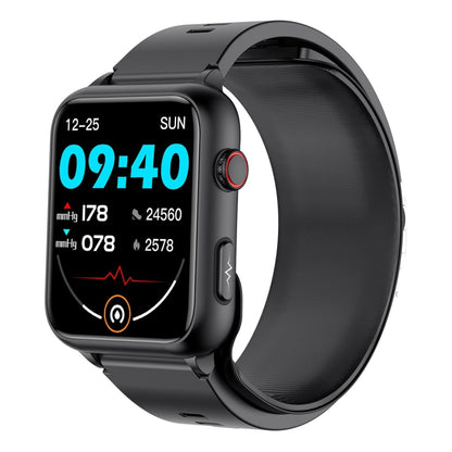 TK63 1.91 Inch Color Screen Air Pump Smart Watch, Supports Blood Pressure Monitoring / ECG(Black) by buy2fix