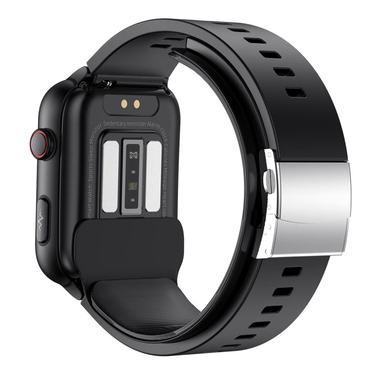 TK63 1.91 Inch Color Screen Air Pump Smart Watch, Supports Blood Pressure Monitoring / ECG(Black) by buy2fix