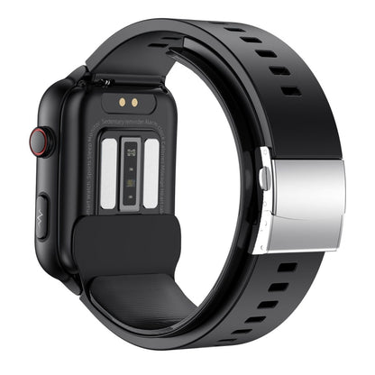 TK63 1.91 Inch Color Screen Air Pump Smart Watch, Supports Blood Pressure Monitoring / ECG(Black) by buy2fix