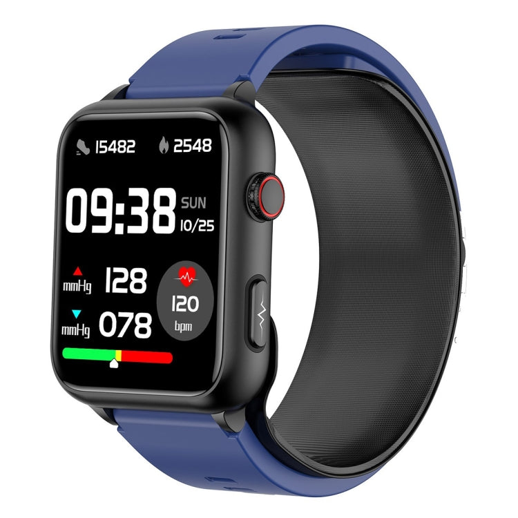 TK63 1.91 Inch Color Screen Air Pump Smart Watch, Supports Blood Pressure Monitoring / ECG(Blue) by buy2fix