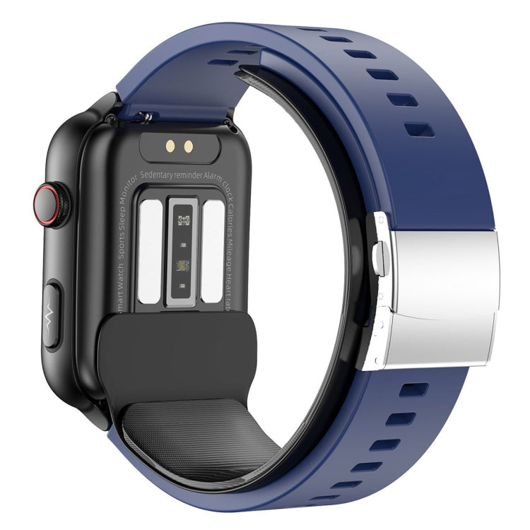 TK63 1.91 Inch Color Screen Air Pump Smart Watch, Supports Blood Pressure Monitoring / ECG(Blue) by buy2fix