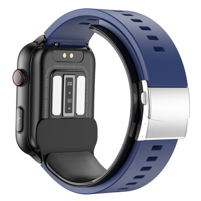 TK63 1.91 Inch Color Screen Air Pump Smart Watch, Supports Blood Pressure Monitoring / ECG(Blue) by buy2fix