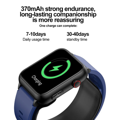 TK63 1.91 Inch Color Screen Air Pump Smart Watch, Supports Blood Pressure Monitoring / ECG(Red) by buy2fix