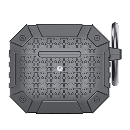 For AirPods 3 Wireless Earphones Shockproof Armor Protective Case(Grey) - For AirPods 3 by buy2fix | Online Shopping UK | buy2fix