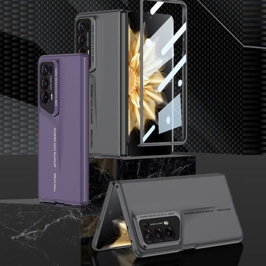 For Honor Magic V2 GKK Integrated Blade Ultra-thin Full Coverage Phone Case(Grey) - Honor Cases by GKK | Online Shopping UK | buy2fix