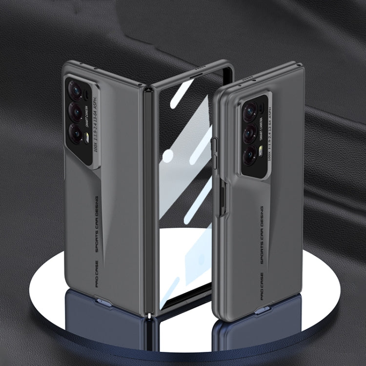 For Honor Magic V2 GKK Integrated Blade Ultra-thin Full Coverage Phone Case(Grey) - Honor Cases by GKK | Online Shopping UK | buy2fix