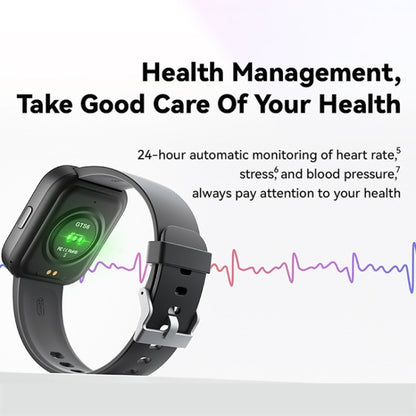 GTS6 1.69 inch Runmefit Pressure MET BT Call Smart Watch, Heart Rate / Blood Pressure / Body Temperature(Blue) by buy2fix