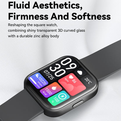 GTS6 1.69 inch Runmefit Pressure MET BT Call Smart Watch, Heart Rate / Blood Pressure / Body Temperature(Black) by buy2fix