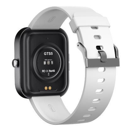 GTS5 2.0 inch Fitness Health Smart Watch, BT Call / Heart Rate / Blood Pressure / MET / Blood Glucose(Light Grey) by buy2fix