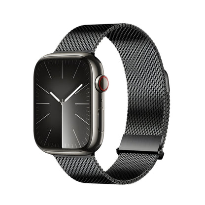 For Apple Watch Ultra 2 49mm DUX DUCIS Milanese Pro Series Stainless Steel Watch Band(Black) by DUX DUCIS