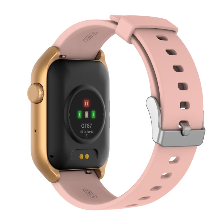 GTS7 2.0 inch Fitness Health Smart Watch, BT Call / Heart Rate / Blood Pressure / MET(Pink) by buy2fix