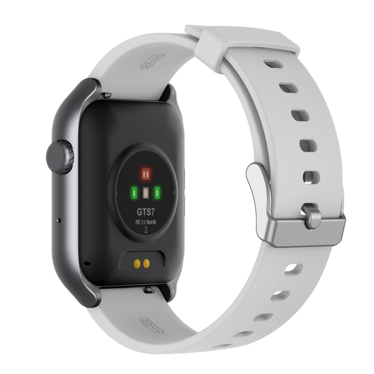 GTS7 2.0 inch Fitness Health Smart Watch, BT Call / Heart Rate / Blood Pressure / MET(Light Grey) by buy2fix