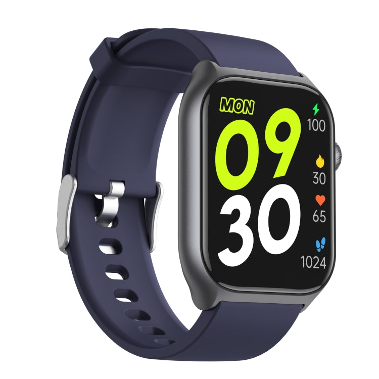 GTS7 2.0 inch Fitness Health Smart Watch, BT Call / Heart Rate / Blood Pressure / MET(Blue) by buy2fix