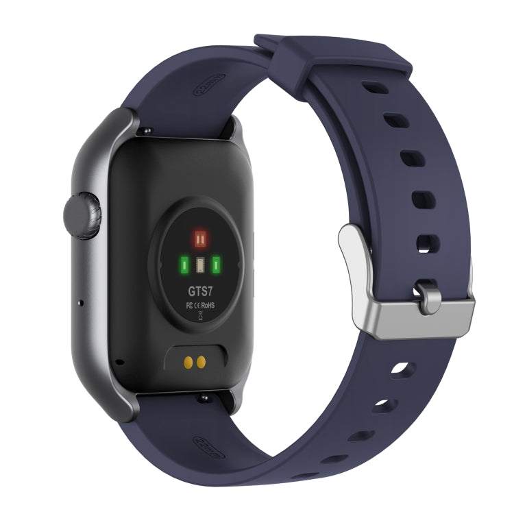 GTS7 2.0 inch Fitness Health Smart Watch, BT Call / Heart Rate / Blood Pressure / MET(Blue) by buy2fix