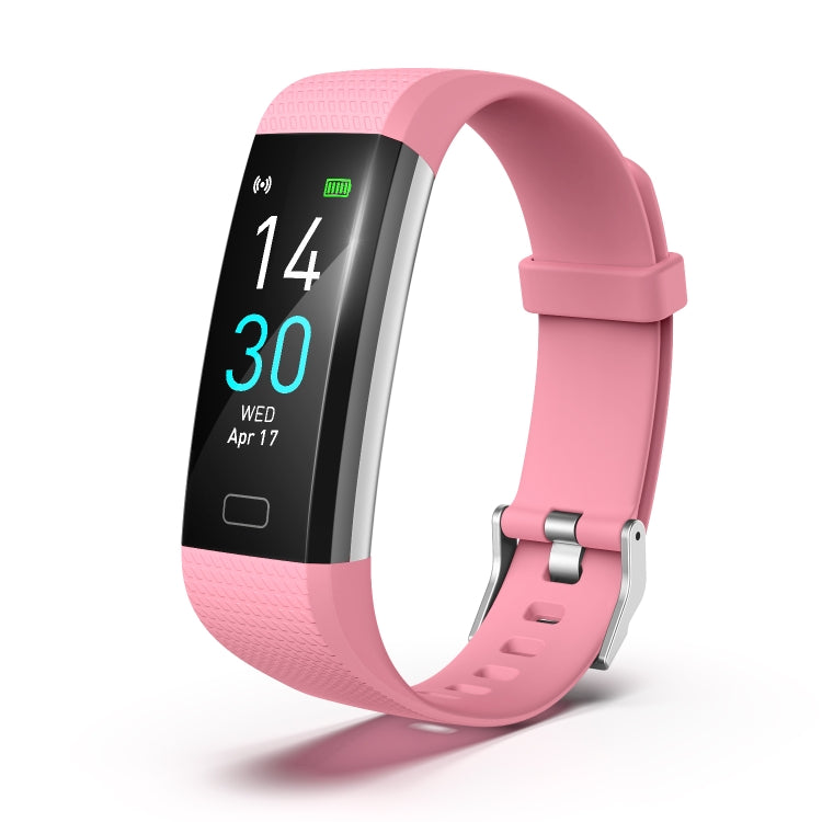 S5-4 Smart Bracelet IP68 Waterproof Heart Rate Sport Fitness Tracker Smart Watch(Pink) by buy2fix